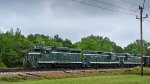 GRLW 4204, 3752 and 3751 sitting idling at the Yard